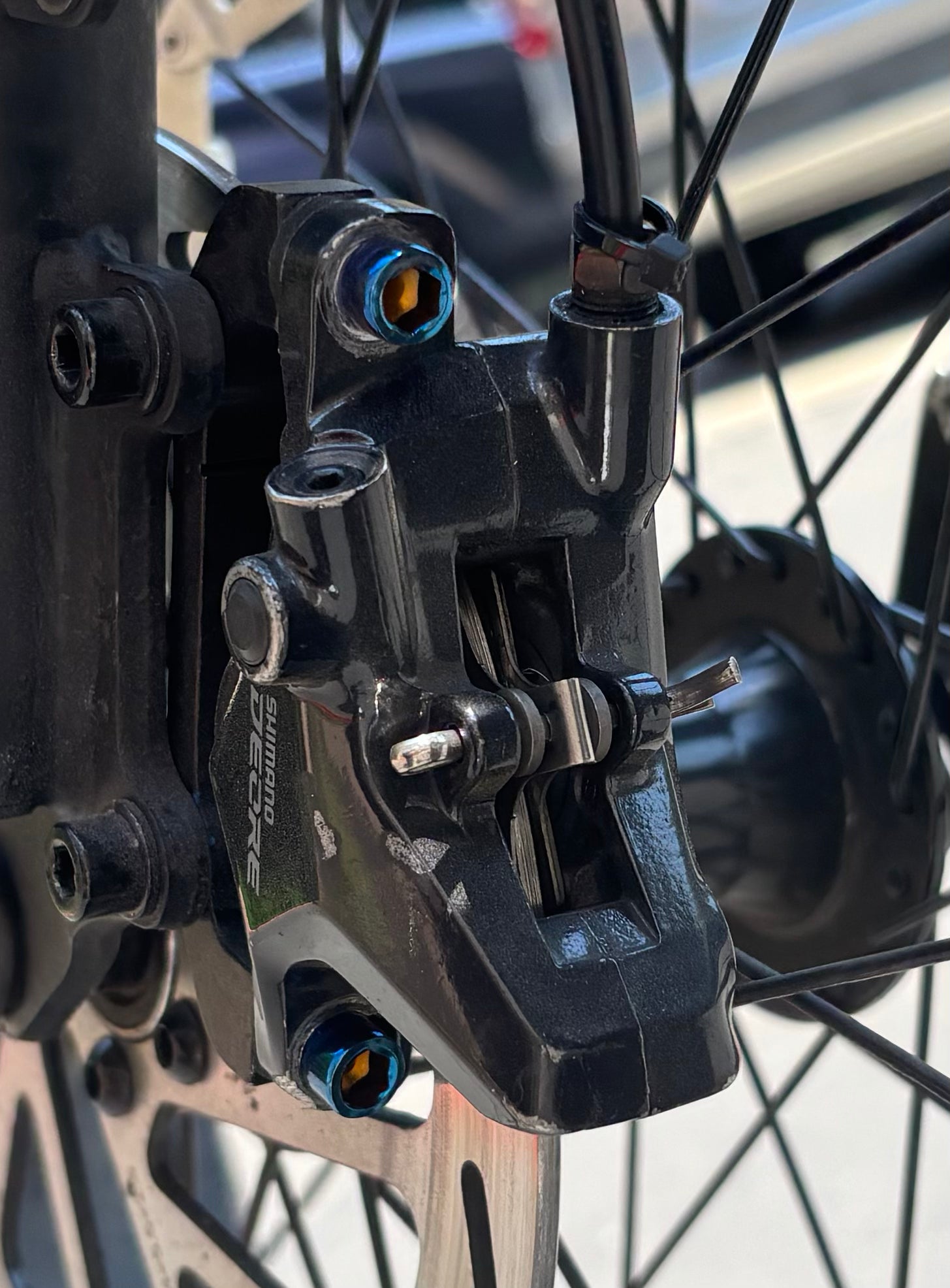 Brake Mount Titanium(sets of 2)